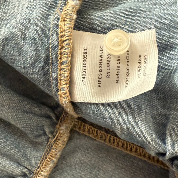 Veronica Beard Jean Kanika Belted Denim Dress - M - Picture 11 of 11